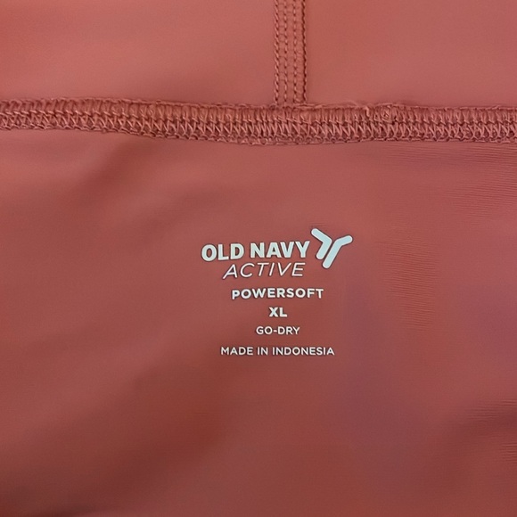 Old navy womens romper XL 16 18 active powersoft short jumpsuit pink casual NWOT - Picture 4 of 8